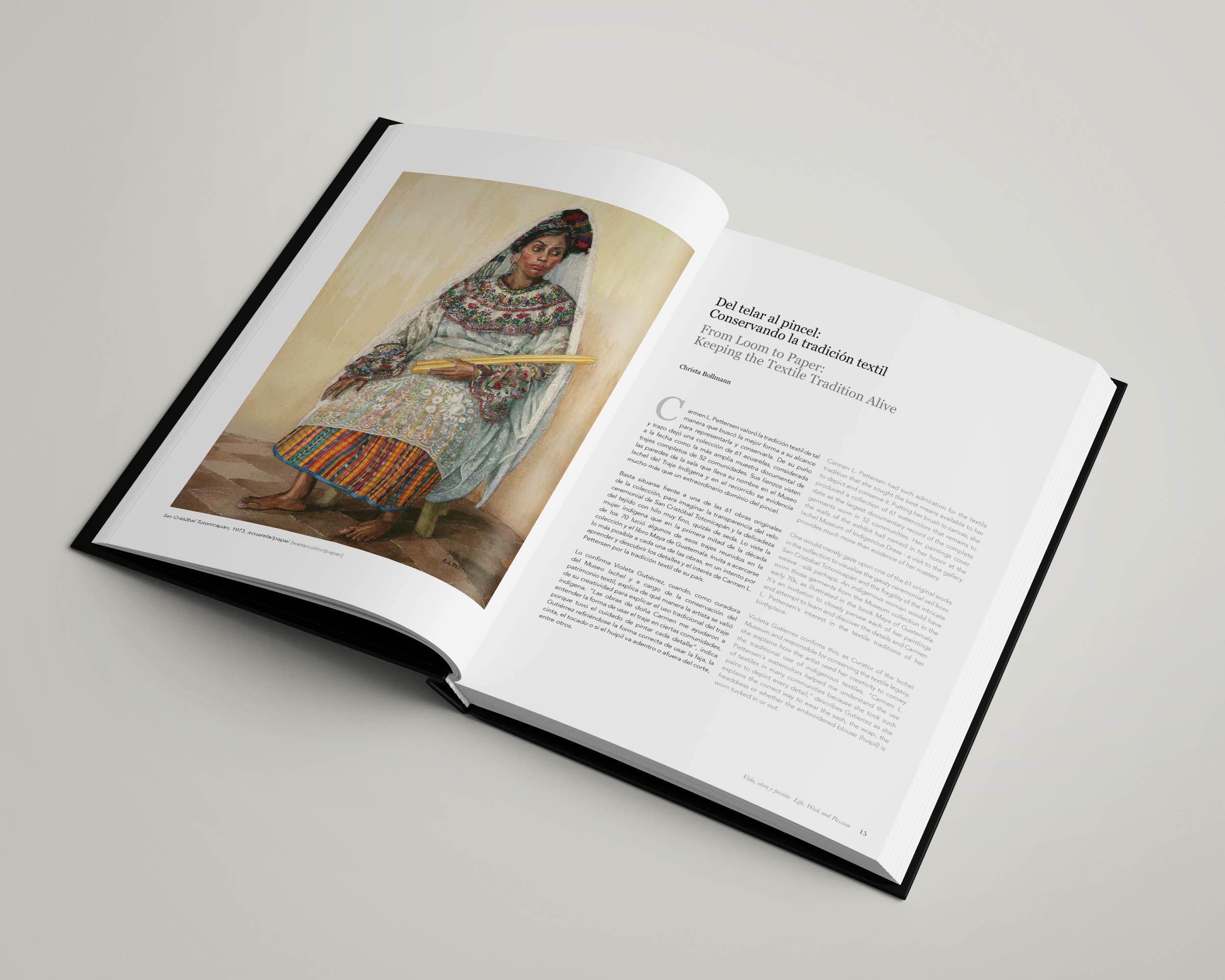 Libro Carmen Pettersen / Diseño: Ximena Chapero