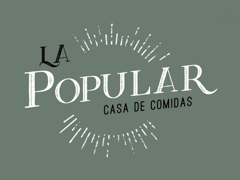 Branding La Popular / Diseño: Ximena Chapero